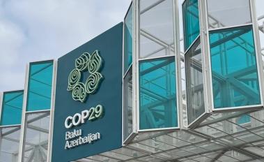 Cop29 entrance - world bank image