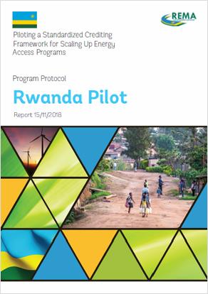 A Program Protocol for the Standardized Crediting Framework Pilot in Rwanda A Program Protocol for the Standardized Crediting Framework Pilot in Rwanda